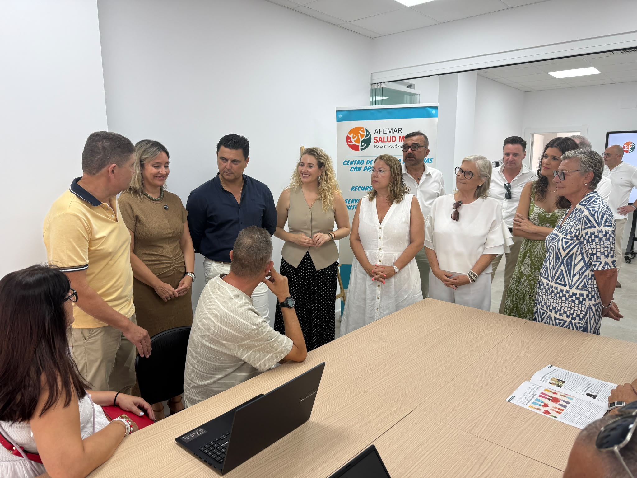 La consejera de Política Social y el alcalde de San Javier inauguran el nuevo Servicio de Promoción de la Autonomía Personal de Afemar